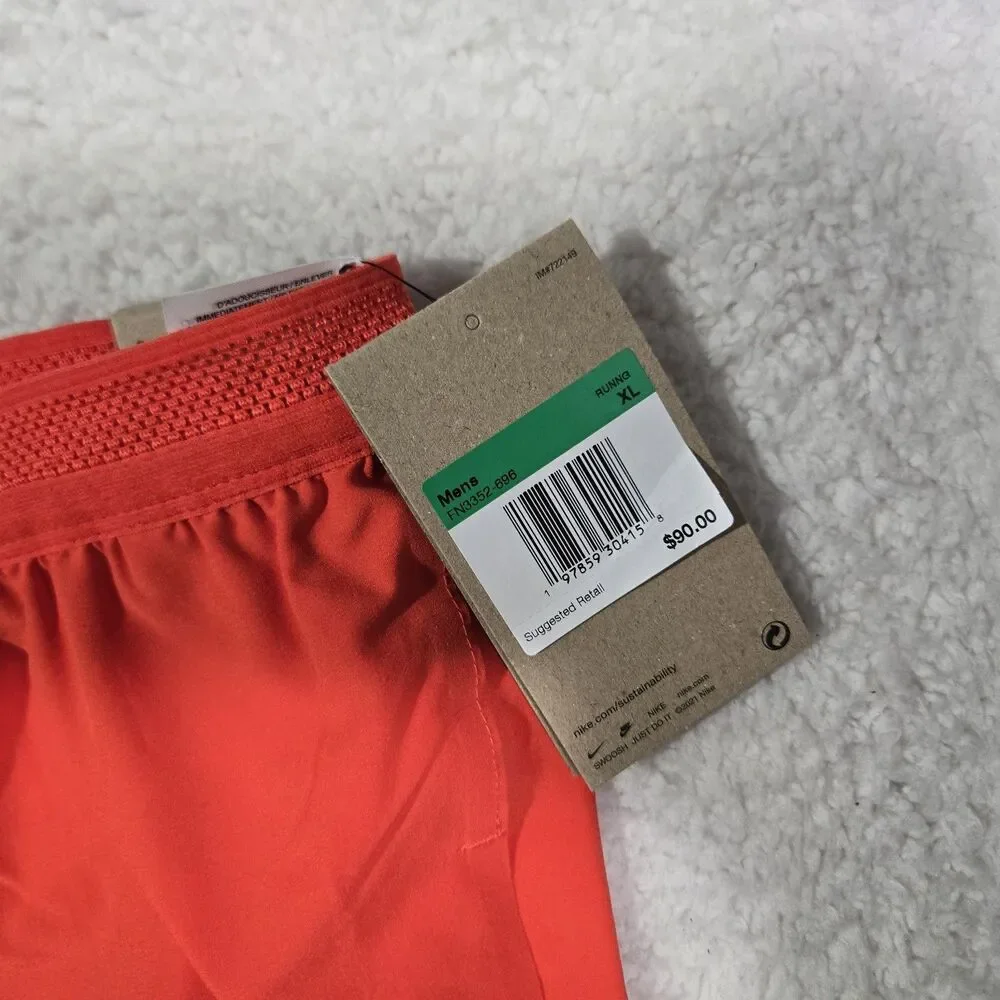 Nike Running Shorts Men’s XL AeroSwift ADV 4” Brief Lined FN3352-696 Dri-Fit $90